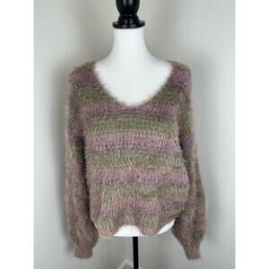 NWT Free People Gelato Fuzzy Pullover Sweater - Size Medium